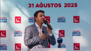 Saadet Partisi lideri Mahmut Arıkan: "Gazze özgür değilse Türkiye de özgür değildir"