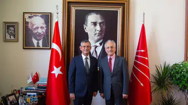 Özgür Özel ile Murat Karayalçın’dan dikkat çeken görüşme