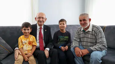 Kılıçdaroğlu, Bolu'da Özvarlı ailesini ziyaret etti