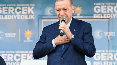 Erdoğan'ı gören telefona sarıldı