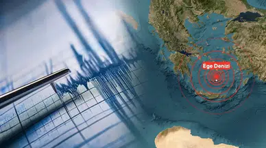 Ege Denizi’nde 3,5 büyüklüğünde deprem: Kandilli saatini ve derinliğini açıkladı