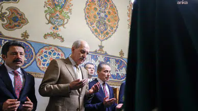 TBMM Başkanı Kurtulmuş, Hacı Bektaş-ı Veli türbesini ziyaret etti