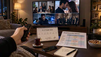 Bu hafta hangi diziler var? 21-27 Eylül 2026 kanal kanal dizi takvimi