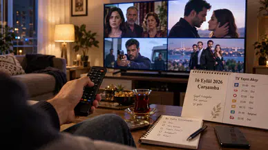 Çarşamba günü hangi diziler var? 16 Eylül 2026 TV yayın akışı