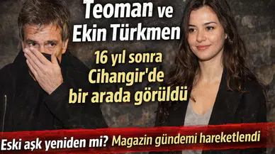 Teoman ve Ekin Türkmen 16 yıl sonra Cihangir’de bir arada görüntülendi