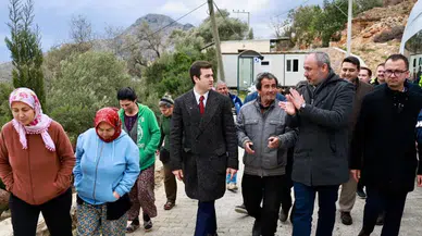 Bodrum Belediye Başkanı Tamer Mandalinci Mazı ve Yeniköy’deydi