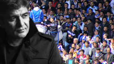 Erzurumspor taraftarları İbrahim Erkal'a böyle veda etti