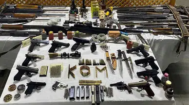 Silah ve Mühimmat Kaçakçılığına 14 ilde operasyon: 202 şüpheli yakalandı