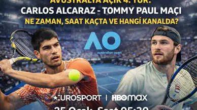Avustralya Açık 4. Tur: Carlos Alcaraz - Tommy Paul Maçı Ne Zaman, Saat Kaçta ve Hangi Kanalda?