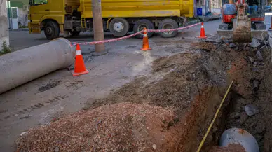 Dostluk Bulvarı ile Coşkun Kale Sokak arasında yeni bağlantı yolu tamamlanıyor