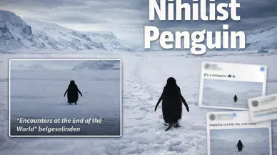 Nihilist Penguen nedir? Sosyal medyayı sallayan o görüntünün gerçek hikayesi