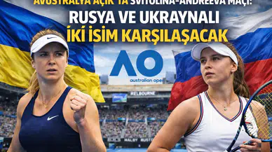 Avustralya Açık’ta Svitolina - Andreeva maçı: Rusya ve Ukraynalı iki isim karşılaşacak