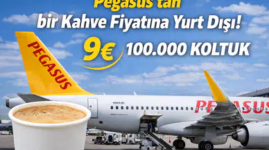 Bir Kahve Fiyatına Yurt Dışı! Pegasus 9 Euro'ya 100 Bin Bilet Dağıtıyor: İşte O Şanslı Rotalar