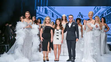 İzmir'de IF Wedding Fashion Fuarı'nda büyüleyici defileler ve moda buluşması gerçekleşti