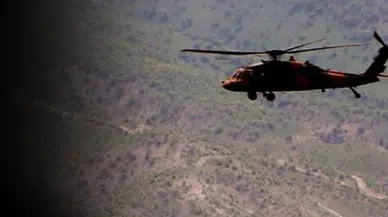 Şırnak'ta askeri helikopter düştü