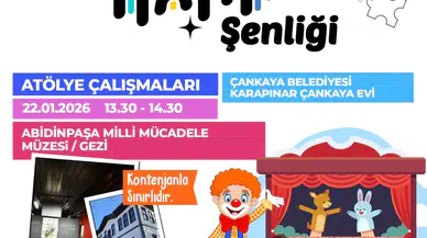 Çankaya'da çocuklar için kültür dolu sömestr karne şenliği etkinlikleri düzenleniyor