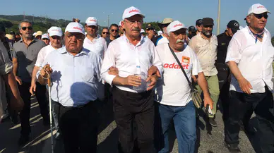 Adalet Yürüyüşü'nde yirmi dördüncü gün