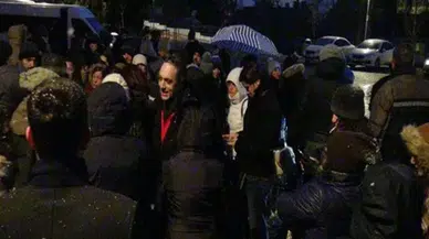 Maçka parkı için gece nöbeti