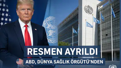 ABD, Kovid-19 yönetimi gerekçesiyle Dünya Sağlık Örgütü'nden resmi olarak ayrıldı