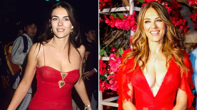 52 yaşındaki Elizabeth Hurley, 25'lik vücuduyla dikkat çekiyor