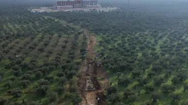 Edremit Devlet Hastanesi'nin içme suyu ve kanalizasyon altyapı çalışmaları tamamlandı