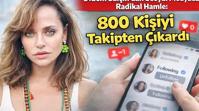 Didem Balçın’dan Sosyal Medyada Radikal Hamle: 800 Kişiyi Takipten Çıkardı