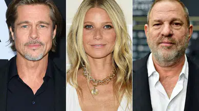 Brad Pitt tacizci Weinstein'i ölümle tehdit etmiş