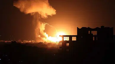 İsrail, Hamas'a ait noktaları vurdu