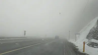 Bolu Dağı'nda sis engeli