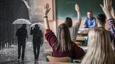 Sakarya'da Sağanak Nedeniyle Eğitime Ara Verildi! Karasu'da İlkokul ve Ortaokul Tatil Edildi