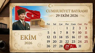 28 Ekim Yarım Gün mü, 29 Ekim Resmi Tatil mi? İşte 2026 Cumhuriyet Bayramı Tatil Takvimi
