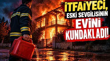 İzmir'de İtfaiyeci Eski Sevgilisinin Evini Benzin Dökerek Yaktı! Genç Kadın Yaşam Mücadelesi Veriyor