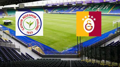 Çaykur Rizespor – Galatasaray İlk 11'leri Belli Oldu! Maç Saat Kaçta, Hangi Kanalda?