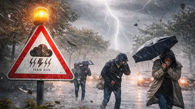 Meteoroloji’den Çok Kuvvetli Sağanak ve Fırtına Uyarısı: Birçok Bölgede Alarm