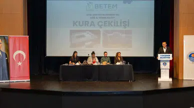 BETEM’de öğrenci alımı noter kurasıyla tamamlandı: 375 başvuru değerlendirildi