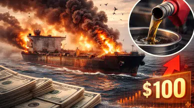 Hürmüz Boğazı'nda ticari gemilere saldırılar, petrol fiyatlarını 100 doların üzerine çıkardı