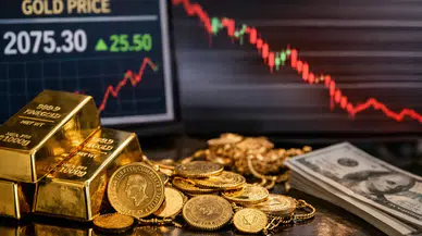 Altın fiyatları dünya çapında rekoru gördü: Son 1 haftada sert yükselişten hızlı geri çekilmeye