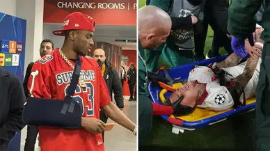 Galatasaray'da Liverpool raporu: Lang'ın parmağı koptu, Osimhen'in kolu kırıldı