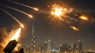 BAE’de alarm: İran’a ait füze ve İHA saldırıları havada engellendi