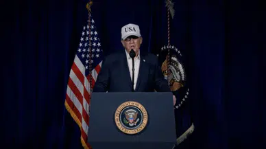 Trump'tan İran'a askeri operasyon açıklaması: "Büyük dalga henüz gelmedi"