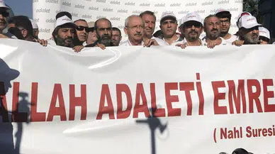 Adalet Yürüyüşü 17. Günü Ne İstiyoruz? Adalet!!!  Ne Zaman? Şimdi!!!