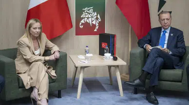 Erdoğan ve Meloni, Türkiye-İtalya ilişkilerini ve bölgesel istikrarı görüşmek üzere telefonda görüştü