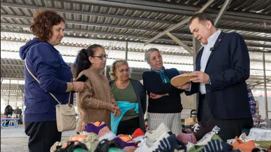 Abdullah Özyiğit’ten Tandır Evi ve Kadın Üretici Pazarı ziyareti: Yerel üretim ve kadın emeği vurgusu