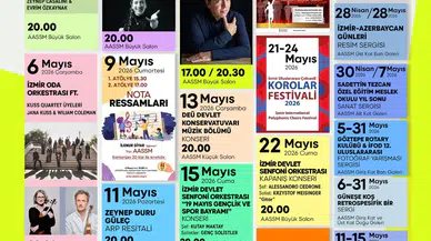 AASSM mayıs programı belli oldu: İzmir’de sanat dolu ay başlıyor