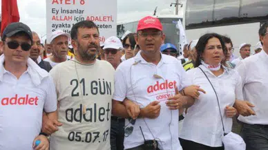 ÖZGÜR ÖZEL ADALET YÜRÜYÜŞÜNÜ DEĞERLENDİRDİ: 'BİZ BU ÜLKEYE ADALETİ NE PAHASINA OLURSA OLSUN GETİRECEĞİZ