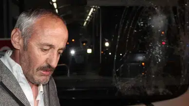 Eşkıya yapmaz! Belediye otobüsüne ateş edip şoförünü darp etti