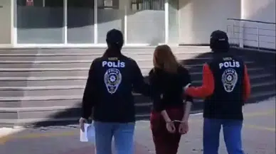 Kadın hırsız böyle yakalandı