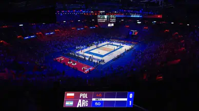 Arjantin-Polonya maçında rekor kırıldı: İlk set 50-48 bitti