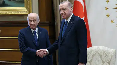 Beştepe'de kritik Erdoğan - Bahçeli görüşmesi sona erdi