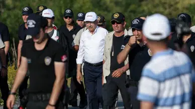 CHP'li Seyit Torun Adalet Yürüyüşünde